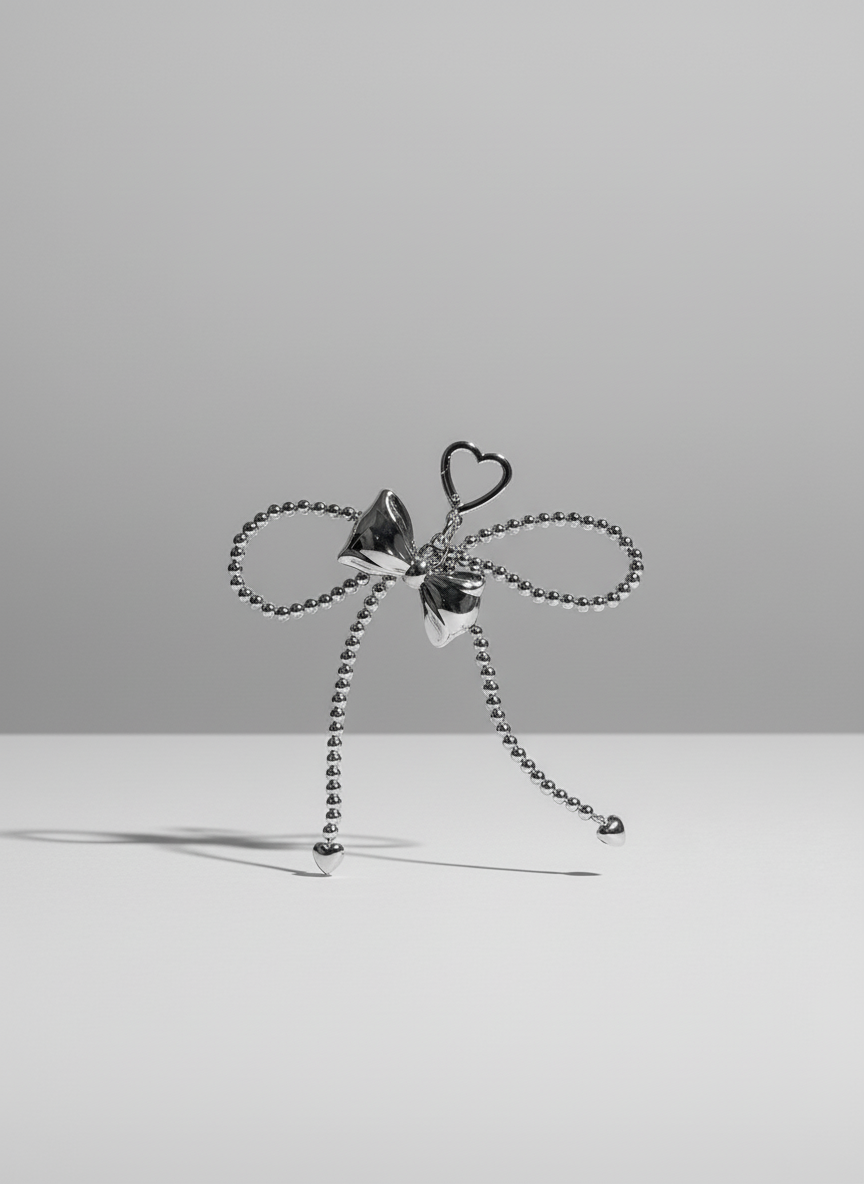 Trendy Silver Charm